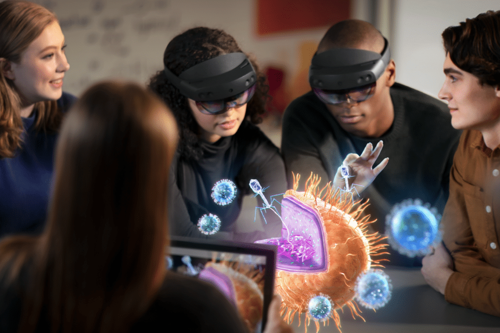AR VR MR 應用：HoloLens